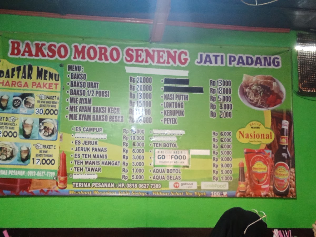 BAKSO MORO SENENG Menu - Image 2