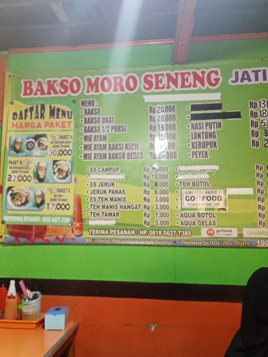 BAKSO MORO SENENG Menu - Image 3