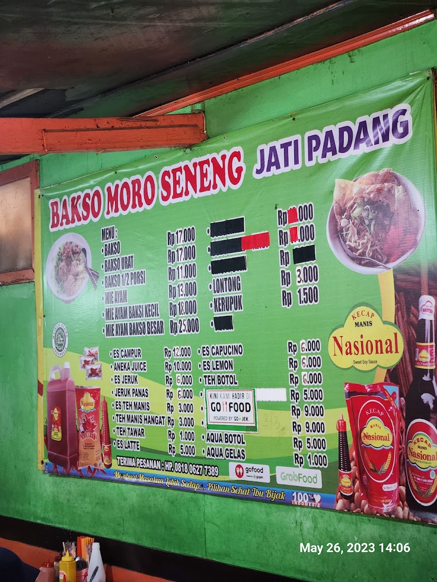 BAKSO MORO SENENG Menu - Image 4